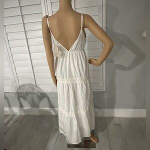 New Sim& Sam Women’s Dress Linen Blend size XS color multi